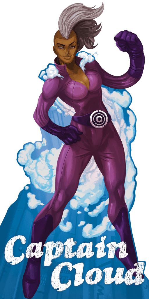 Captain Cloud - Cutout